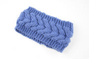Acrylic Thick Wool Knitted Headband Diagonally Crossed Hair Accessories For Women